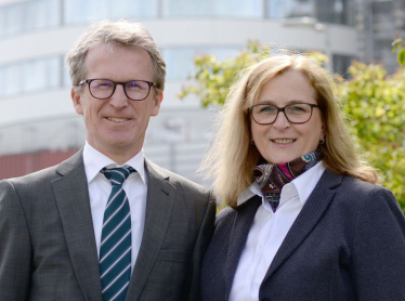 Prof. Eric Schulze-Bahr und Ellen Schulze-Bahr vom IfGH